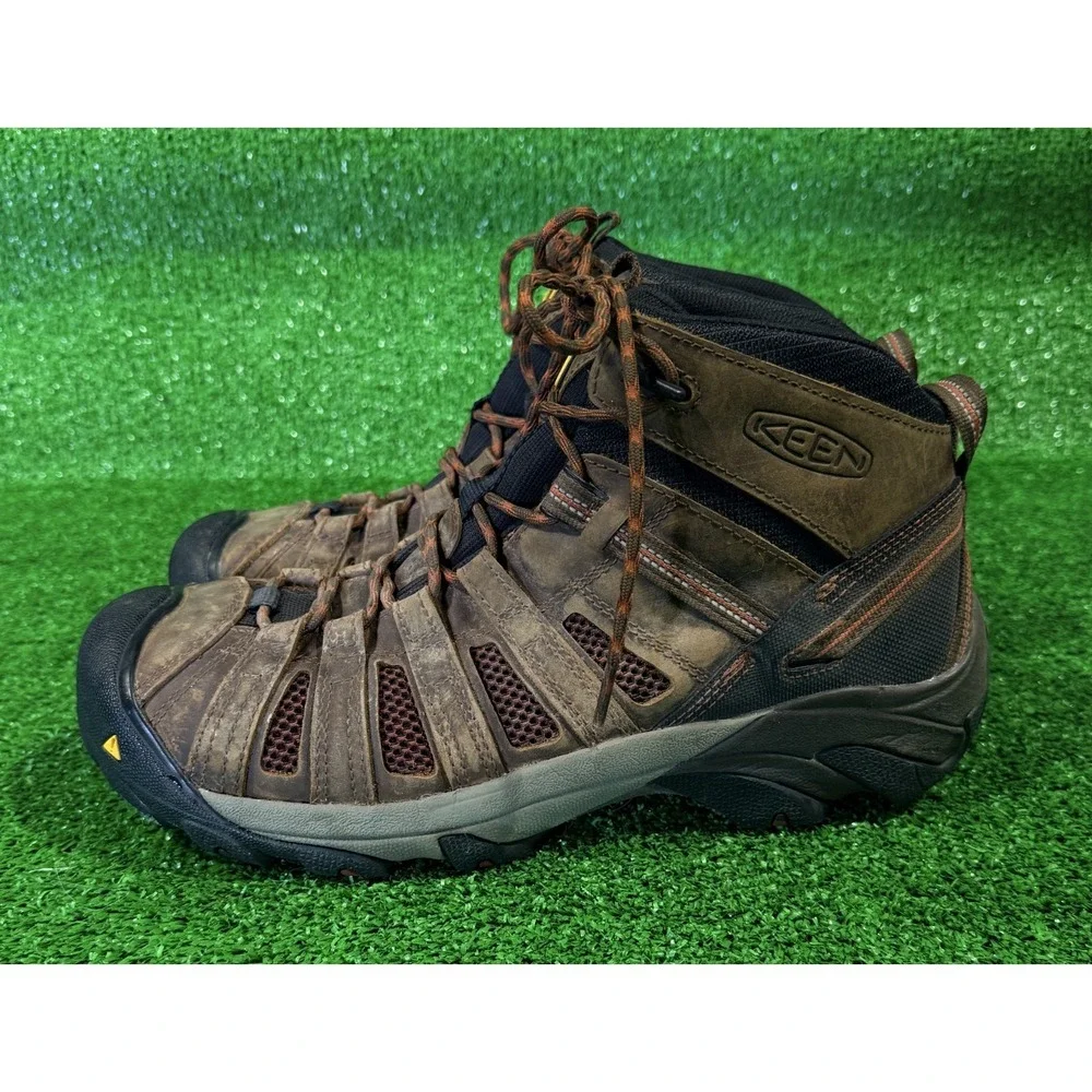 KEEN Flint - Men's Mid Steel Toe Utility Boot 1007972EE - Size 11.5‎ EE